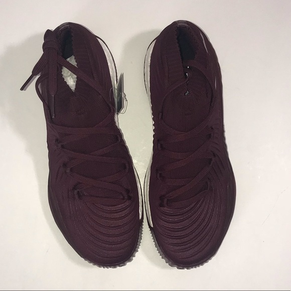 Adidas Maroon Crazy Explosive Low Size 12 NIB - Picture 3 of 6